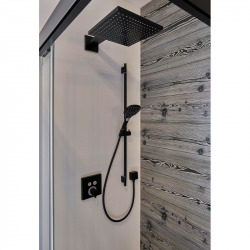 Hansgrohe Raindance E Overhead shower 300 1jet with shower arm, matt black (26238670)