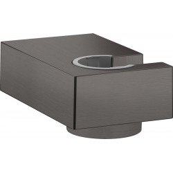 Hansgrohe Shower holder Porter E for universal hand shower, brushed black chrome (28387340)