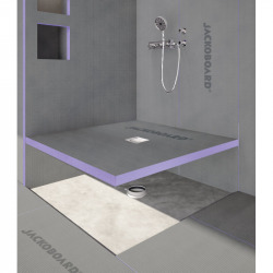 Jackon Tileable Shower Tray Aqua Centered 900x900x40mm (4512087)