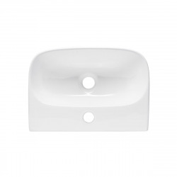  Brevis Wall-Hung Basin with pre-drilled tap hole, 43x30x13 cm (SATBRE4330R)