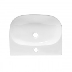  Brevis Wall hung washbasin with tap hole, 50x38,5x12cm (SATBRE5038R)