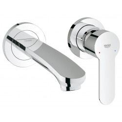 Grohe Eurostyle Cosmopolitan Basin Tap Front Smooth Body Standard Spout Aquaguide 19571002