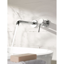 Grohe Essence - Single lever 2-hole Basin Mixer front panel L-size, Chrome (19967001)