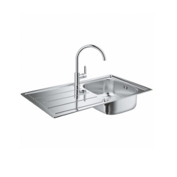 GROHE New Bau Pack kitchen sink/mixer (31562SD0)