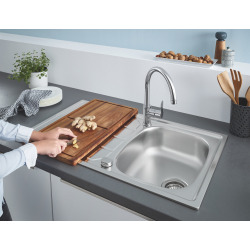 GROHE New Bau Pack kitchen sink/mixer (31562SD0)
