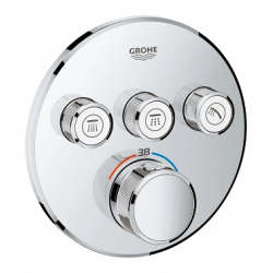 Grohe Grohtherm SmartControl Thermostat for concealed installation with 3 valves (29121000)