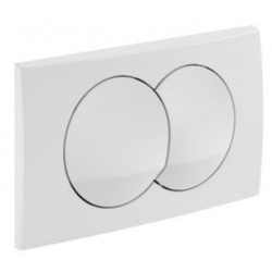  Duofix support frame 112cm + Delta01 white flush plate + wall anchors (111.154.11.1)