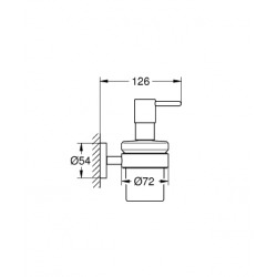  ESSENTIAL - Soap Dispenser with Holder (40448001)