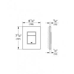 Grohe Skate Cosmopolitan Flush plate (38732DL0)