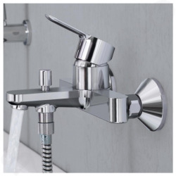 Grohe Single lever Bath/ Shower Mixer 1/2&apos;&apos; , Chrome (MitigeurBD1)