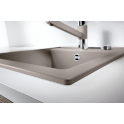 Blanco Sink DALAGO 45 PuraDur in Silgranit with automatic drain 46.5x51cm, Anthracite (517156)