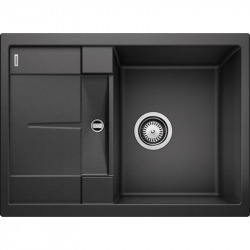 Blanco Sink METRA 45 S Compact PuraDur in Silgranit, reversible 68x50cm, Anthracite (519561)