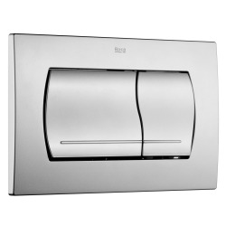 ROCA ACTIVE 52-B two-touch Matt chrome flush plate (A8901150B2)