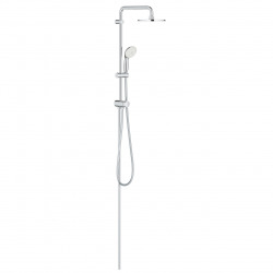 Grohe Tempesta System 200, wall mounted Flex shower set with manual diverter, chrome (27389002)