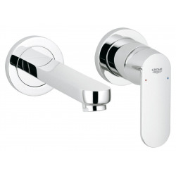  Set Eurosmart Cosmopolitan Wall-mounted basin mixer chrome S-size + Rough in Body (19381000-SET)