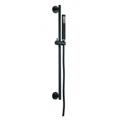 Swiss Aqua Technologies Paffoni B-Way Set mechanical shower mixer + Shower bar + Hand shower 1 jet + hose, Black matt (SATBSBW268-SET)