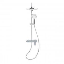Shower column with mechanical mixer, White/Chrome (SATSSPKP)  Shower column with mechanical mixer, White/Chrome (SATSSPKP)