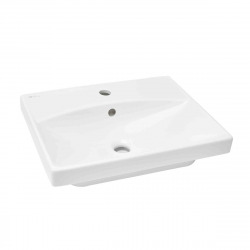 Swiss Aqua Technologies Brevis Hanging washbasin with tap hole in the middle, 50,5x40x14cm (SATBRE5040S)