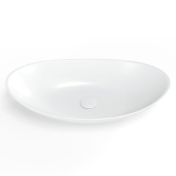  Infinitio Countertop basin 61.5 x 36 x 15.5 cm, without overflow, Matt white (SATINF61536M)