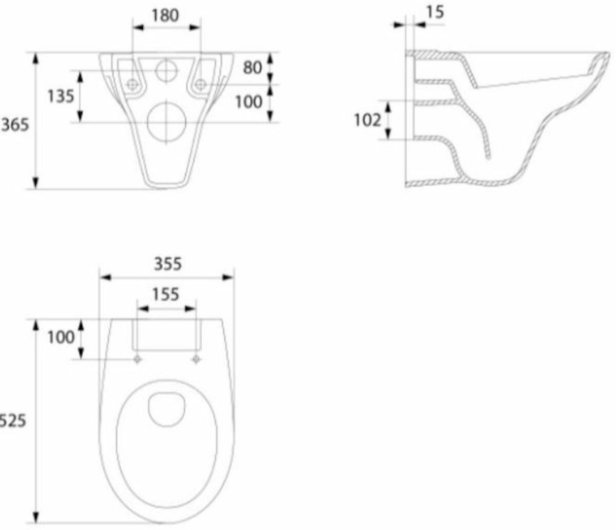 Pack WC Duofix Frame WC Cersanit S line Pro Seat Plate B2K