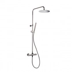 Swiss Aqua Technologies Shower column with hand shower stick, Thermostatic mixer, Height adjustable bar (SATDASSTK)