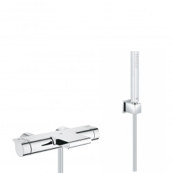 Grohe Bath/shower kit Grohtherm 2000 thermostatic mixer + 1 jet shower stick, Chrome (34174001-CUBESTICK)