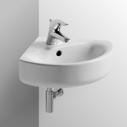 Ideal Standard CONNECT Corner Basin 340 x 340 mm, White (E713601)