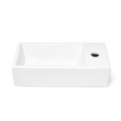  Brevis Cloakroom basin with tap hole right, 40,5x20,5x10,5cm (SATBRE4020SR)