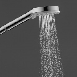 Hansgrohe Vernis Blend Shower holder set Vario EcoSmart 2jets hand shower with shower hose 160 cm, Chrome (26278000)
