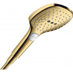 Hansgrohe Raindance Select E Hand Shower 120 3Jet, Polished Gold Optic (26520990)