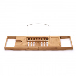 Optima Bamboo Bath Tray, Sliding, 70-105Cm (Policevanba)