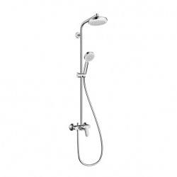 Hansgrohe Showerpipe Crometta Shower column 160 1 jet, mechanical mixer (27266400)