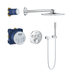 Grohe Grohtherm SmartControl Perfect shower set with Rainshower SmartActive 310, Chrome (34705000)