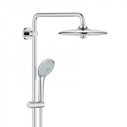 Grohe Euphoria System 260 Shower system with bath thermostat for wall mounting, Chrome (27475001)
