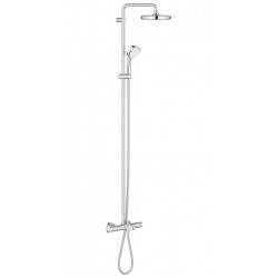 Grohe Tempesta Cosmopolitan 210 Shower system with bath termostat for wall mounting, Chrome (26223001)