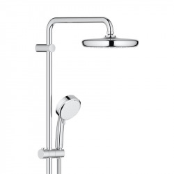Grohe Tempesta Cosmopolitan 210 Shower system with bath termostat for wall mounting, Chrome (26223001)