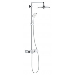 Grohe Euphoria SmartControl System 260 Mono Shower system with thermostat for wall mounting, Chrome (26509000)