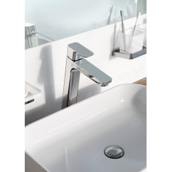 Ravak 10° XL pedestal basin mixer 333 mm with ExtraComfort Zone 244 mm, Chrome (X070130)