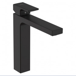 Hansgrohe Vernis Shape Single lever basin mixer 190 without waste set, Matt black (71591670)