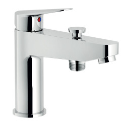 Nobili Blues One-hole single lever bath shower mixer, Chrome (BS101118/10CR)