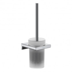 Hansgrohe AddStoris Wall-mounted toilet brush holder, Chrome (41752000)