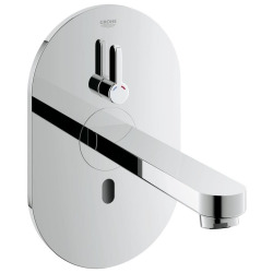Grohe Eurosmart Cosmopolitan E Infra-red electronic basin mixer with mixing device and adjustable temperature limiter (36315000)