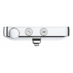Grohe Grohtherm SmartControl Thermostatic bath/shower mixer 1/2", Chrome (34718000)