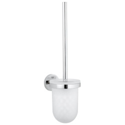 Essentials Toilet brush set, Chrome (40374001)