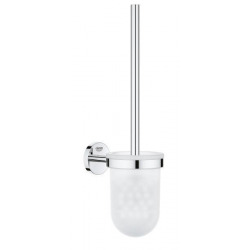 BauCosmopolitan Toilet brush set, Chrome (40463001)