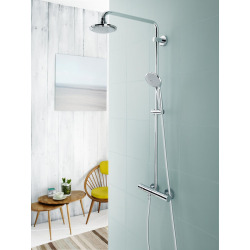 Grohe Euphoria 180 Shower system with thermostat for wall mounting, Chrome (27296001)
