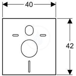  Sound insulation set for wall-hung WC (156.050.00.1)