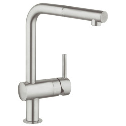 Grohe Minta Single-lever sink mixer 1/2", Supersteel (32168DC0)