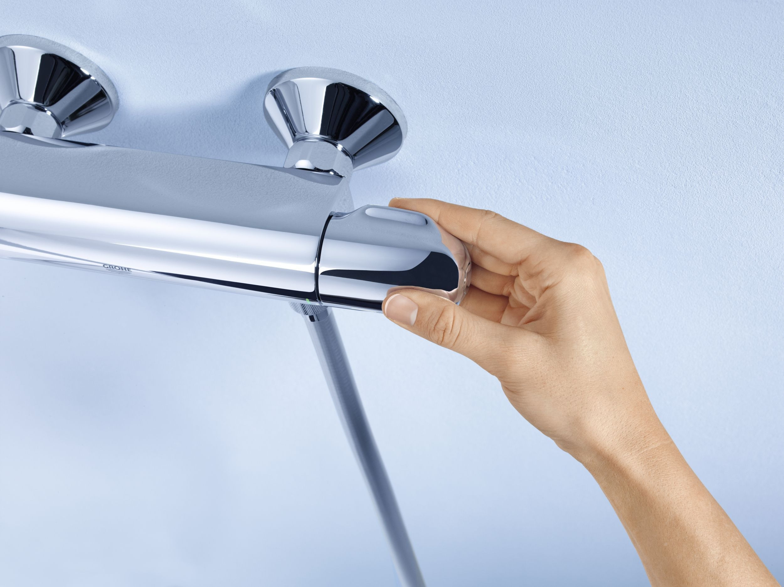 binær opnå Skyldig Grohtherm 1000 Thermostatic shower mixer 1/2", chrome (34143003) -  Bathroom2kitchen