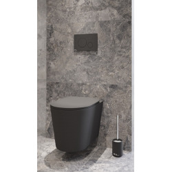 Swiss Aqua Technologies Dual Flush Plate, Matt Black (SATAT68)